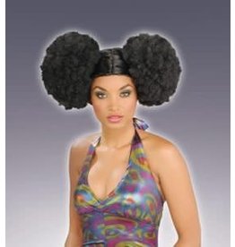 Forum Novelties Inc Seventies Puff , Black, Adult