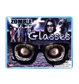 Forum Novelties Inc Zombie Glasses, Black, Osfm - One Size Fits Most