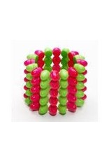 Forum Novelties Inc Spink Bracelets, Pin/Green
