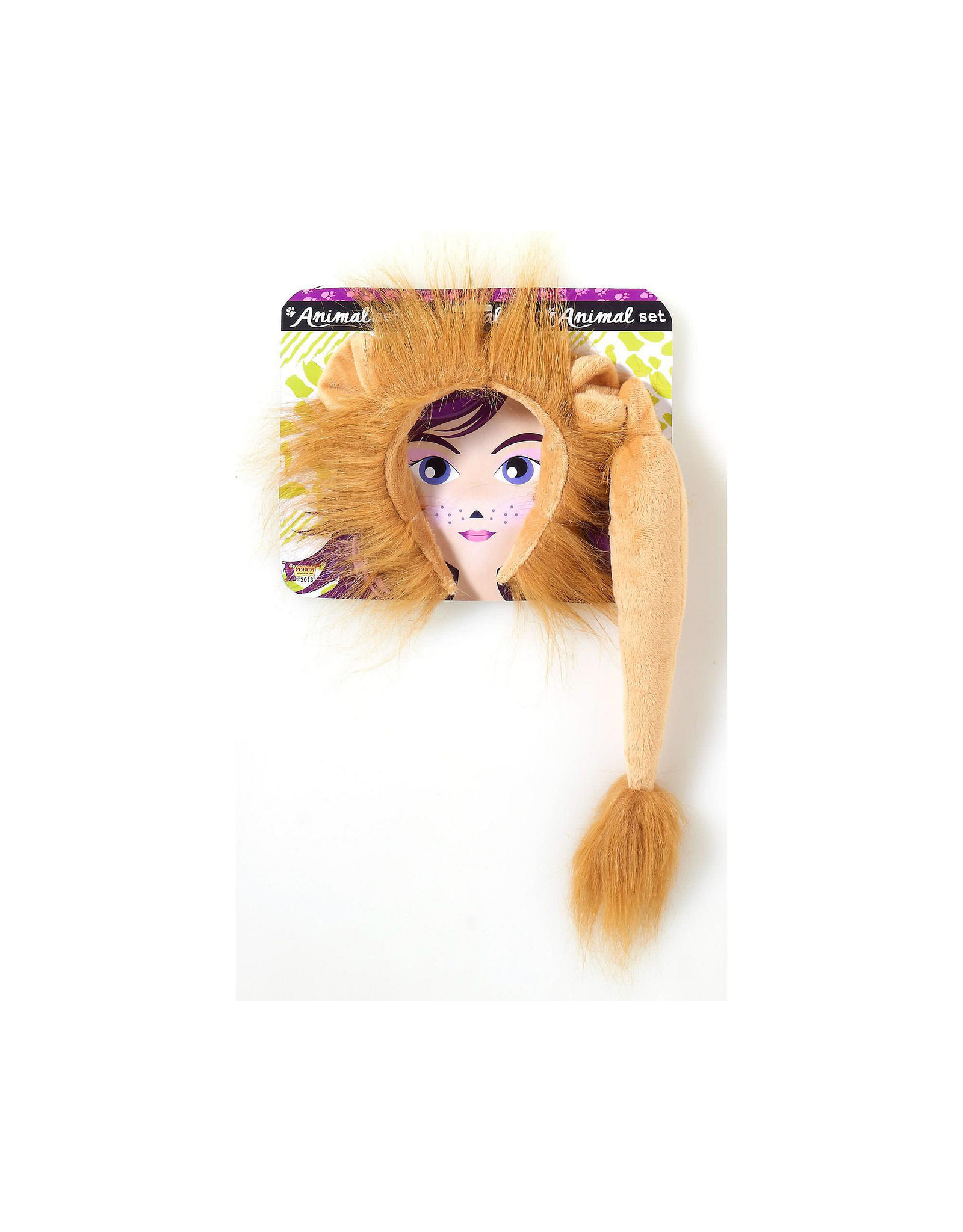 Forum Novelties Inc Lion Headband And Tail Set, Yellow