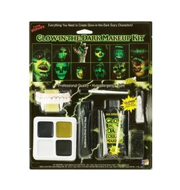 Fun World Glow-In-The-Dark Makeup Kit, Multi, Order More