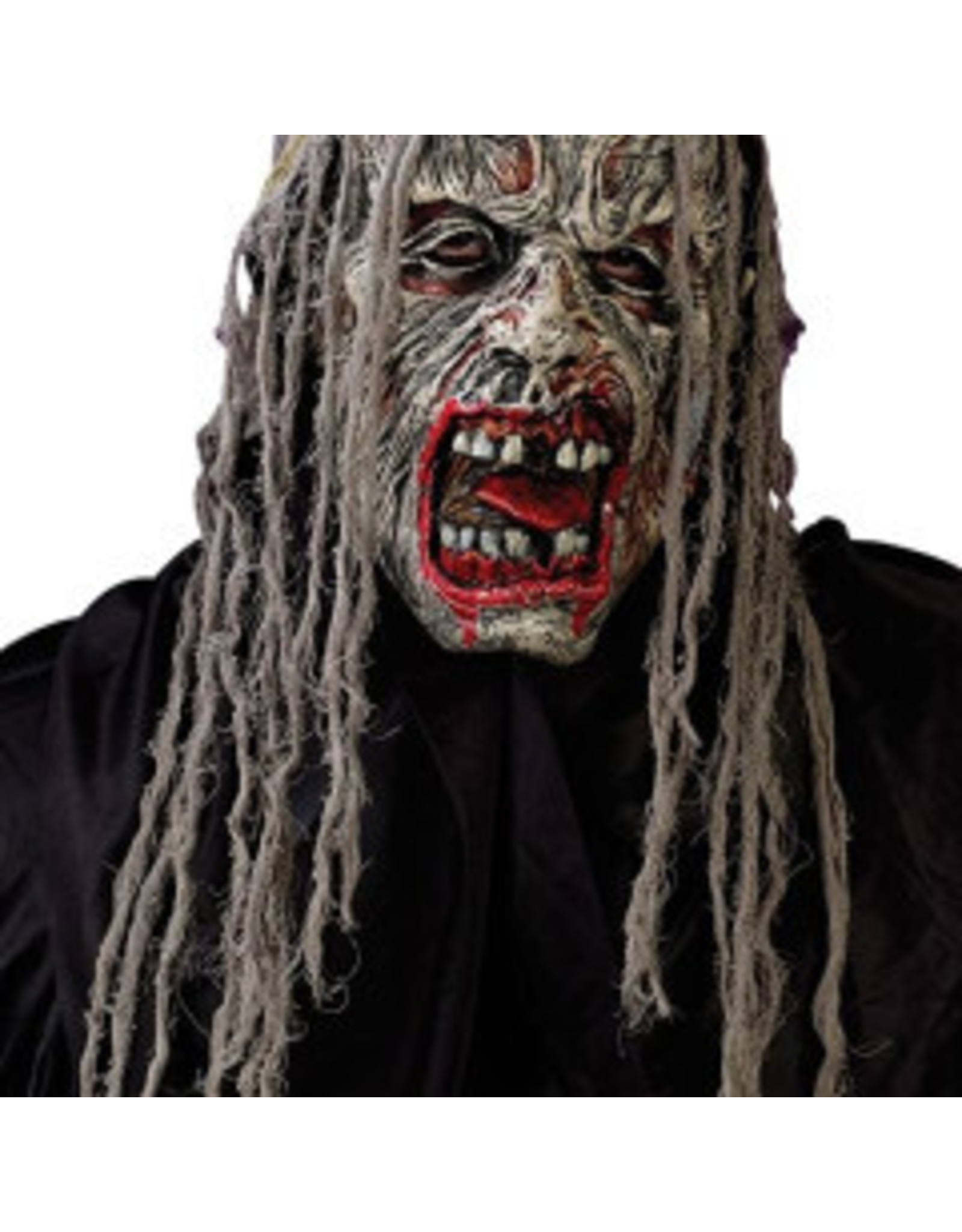 Cryptic Creatures Red Lip Zombie Adult Costume Mask
