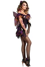 Rubie's Costumes Adult Night Shade Fairy Costume, Black