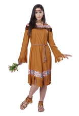 California Costume Collections Classic Indian Maiden, Brown LARGE