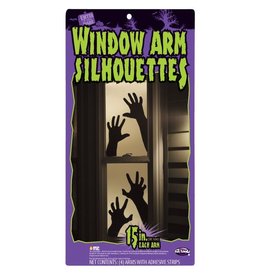 15" Window Arm Silhouettes x 4