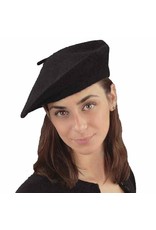 Jacobson Hat Co. Beatnik Scene Beret, Black