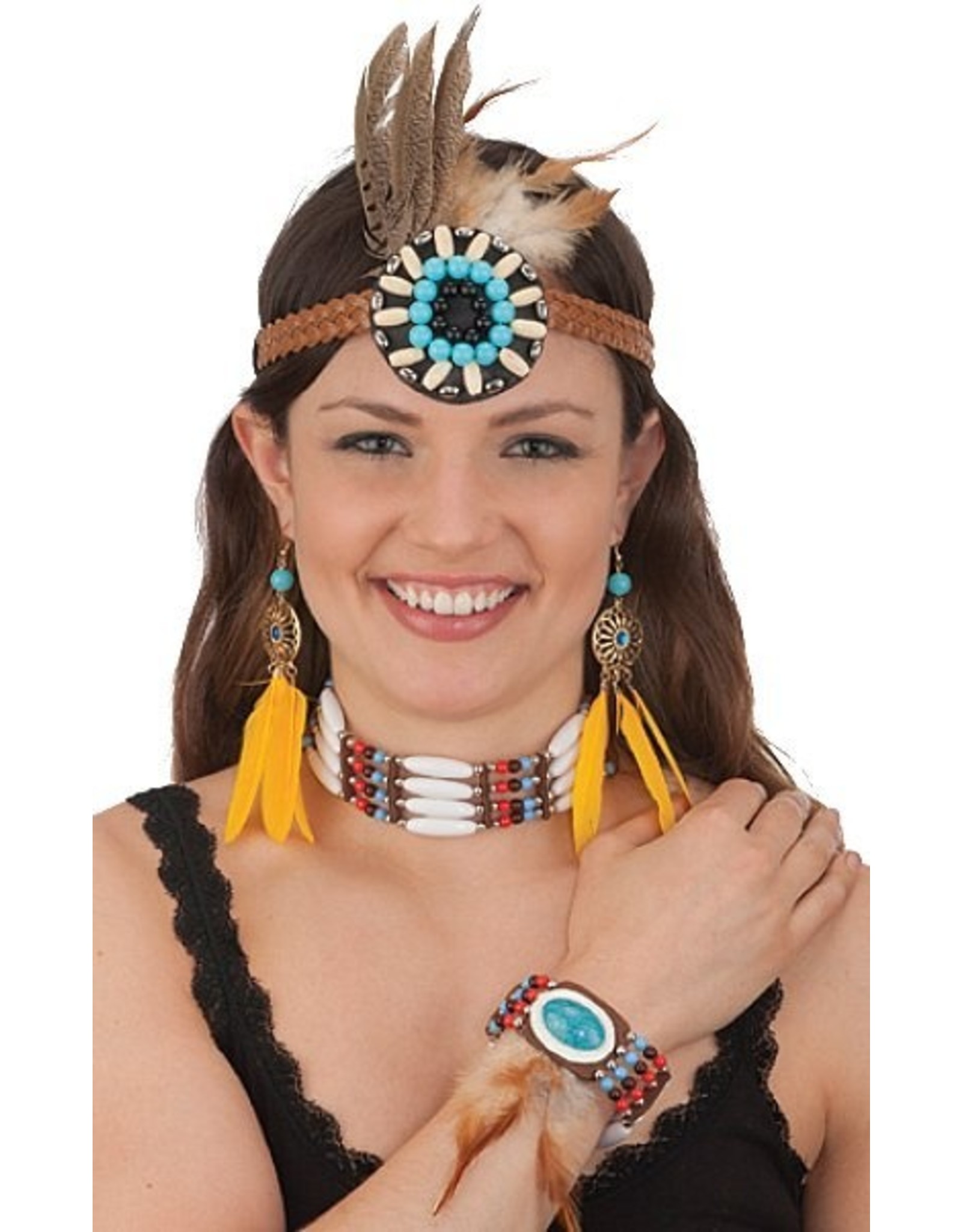 Jacobson Hat Co. Native American Jewelry Accessories Set