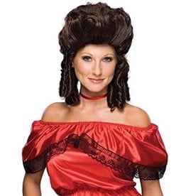 Rubie's Costumes Colonial Lady, Brown, Adult Wig