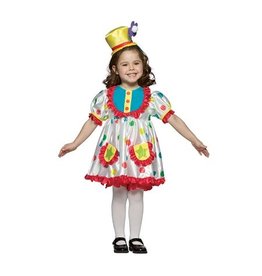 Rasta Imposta Children's Clown Girl, Multi, 4-6X