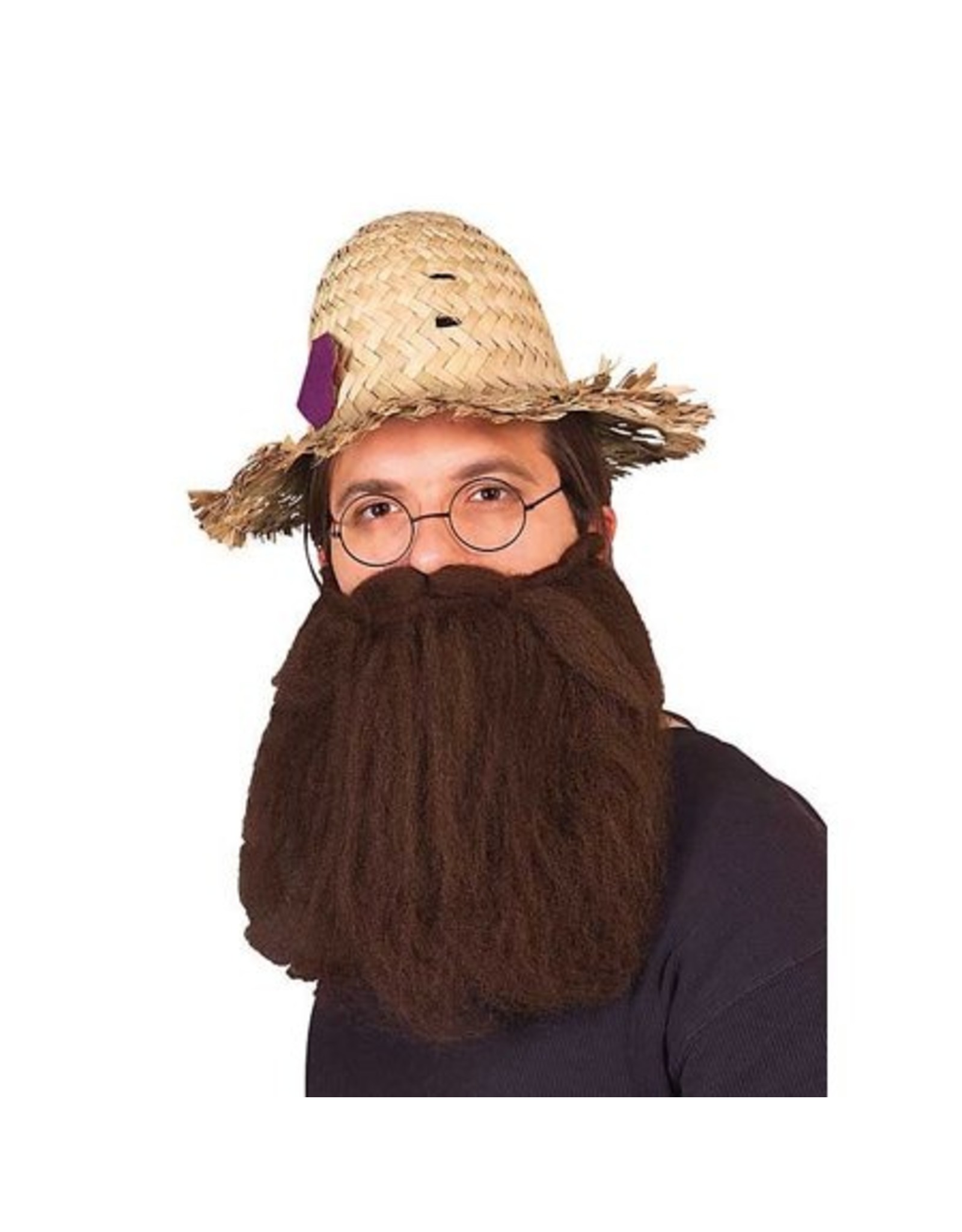 Rubie's Costumes 14Inch Beard And Stache, Brown, Adult