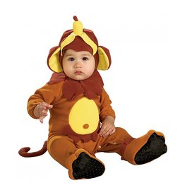 Rubie's Costumes Money See, Monkey Do, Brown, 0-9 Months (NEWBORN)