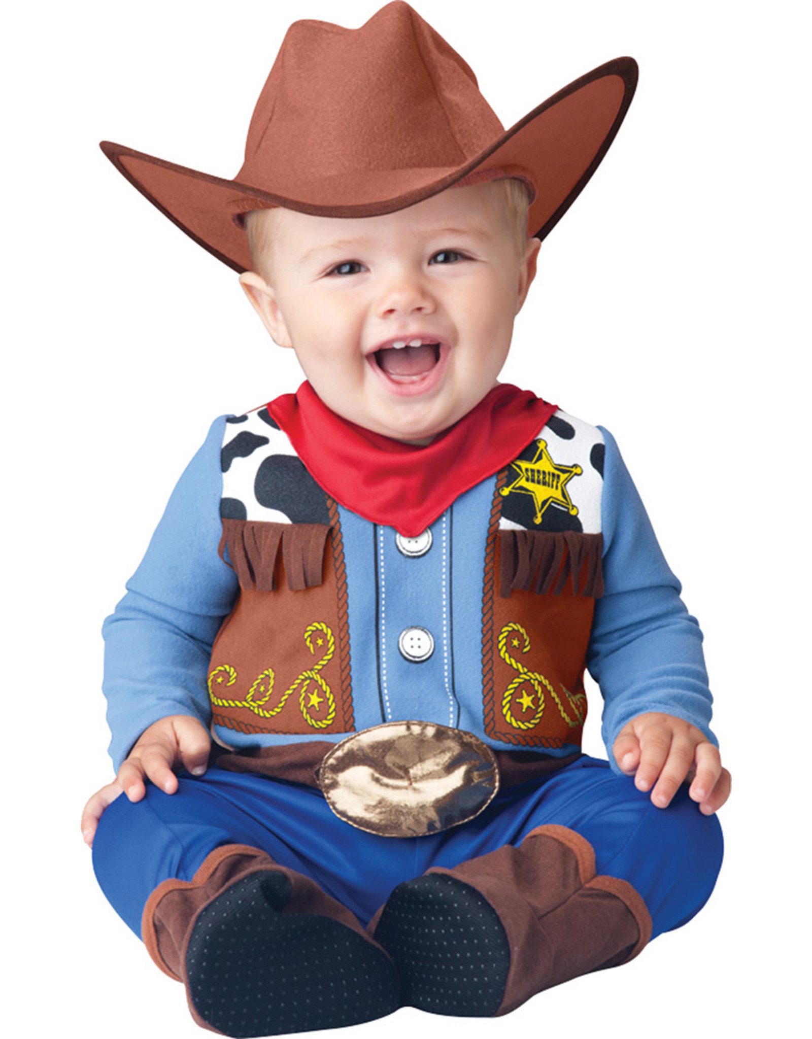 Incharacter Costumes Wee Wrangler, Multi, 18-24 Months (Toddler), 10624