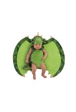 Princess Paradise Darling Dragon, Green, 0-3 Months (Infant)