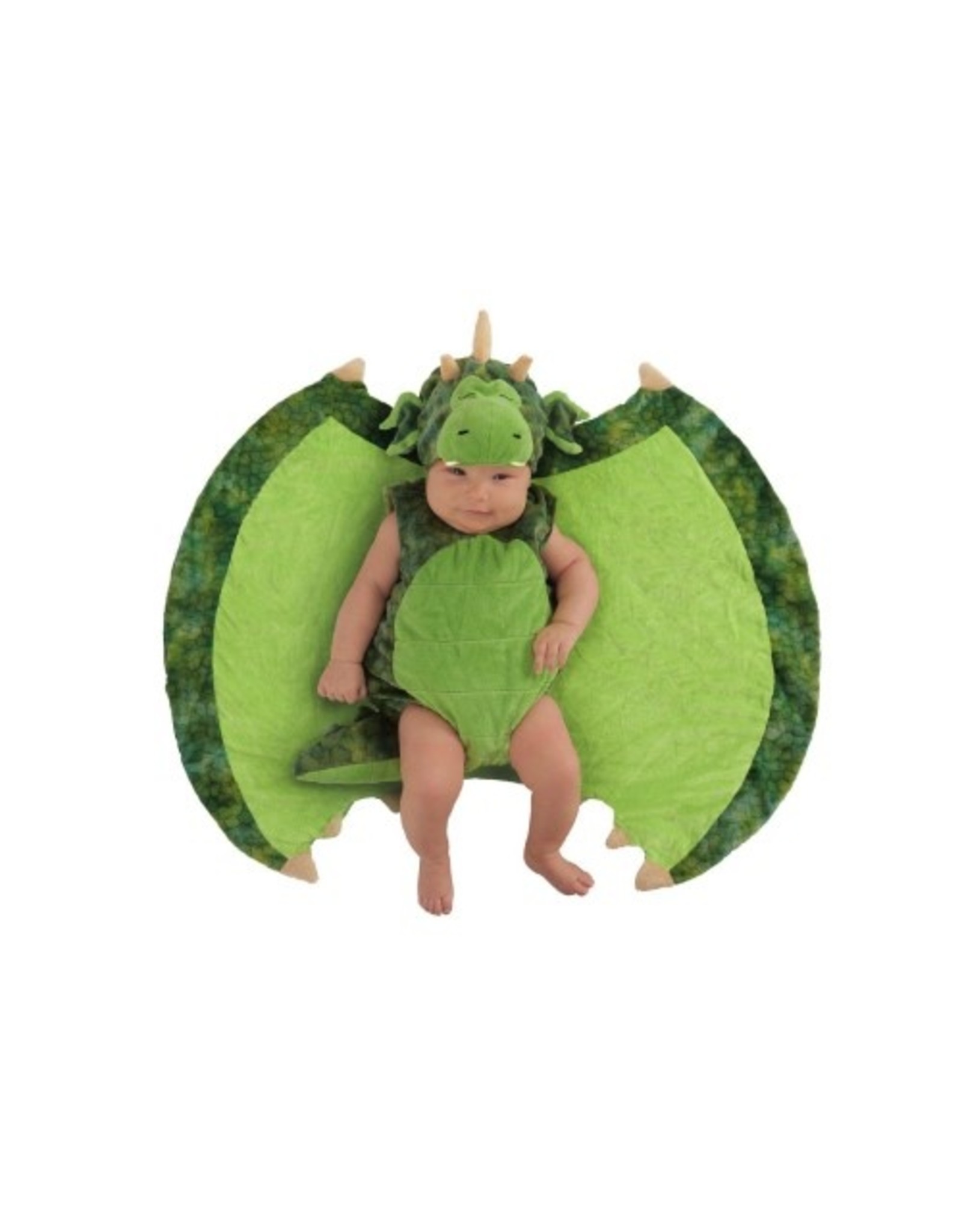 Princess Paradise Darling Dragon, Green, 0-3 Months (Infant)
