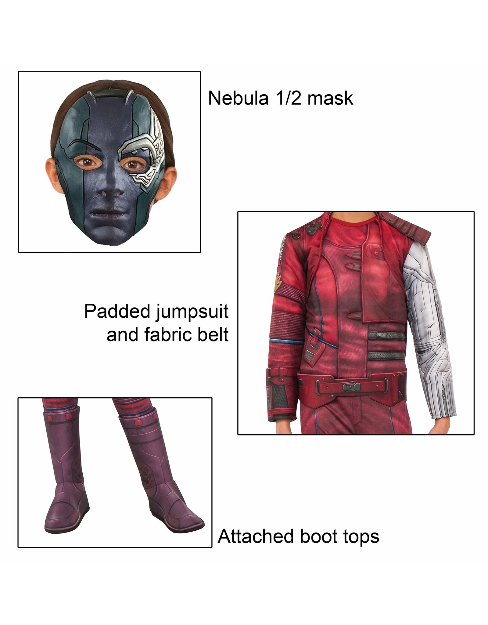 Rubie's Costume Co. Endgame Deluxe Nebula Costume - Avengers
