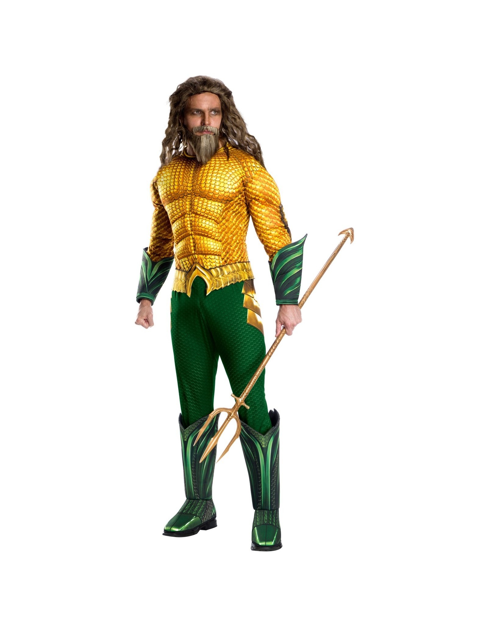 Rubie's Costume Co. Adult Aquaman Deluxe Aquaman Costume - Aquaman XL