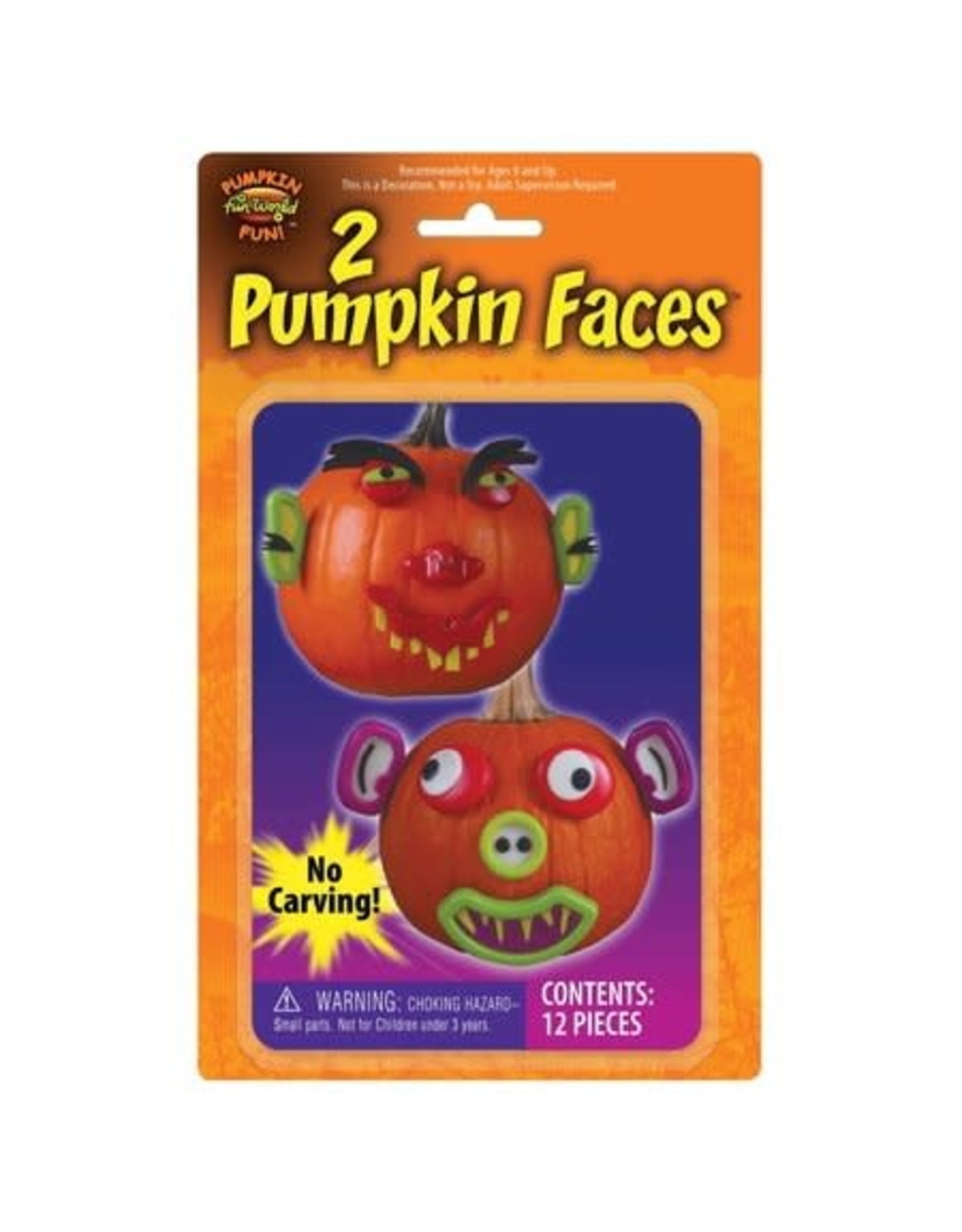 Fun World 2 Pumpkin Faces