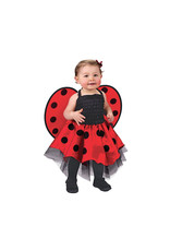 Fun World Baby Ladybug, Black/Red, 12-24 Months (Toddler)