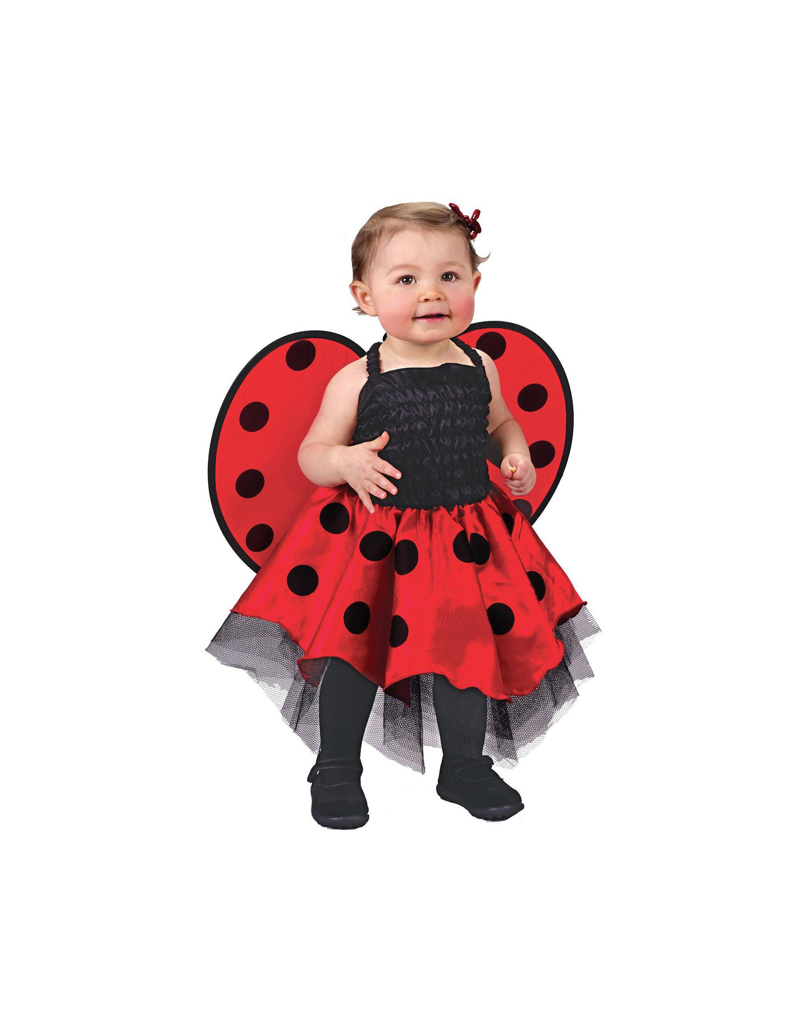 Fun World Baby Ladybug, Black/Red, 12-24 Months (Toddler)