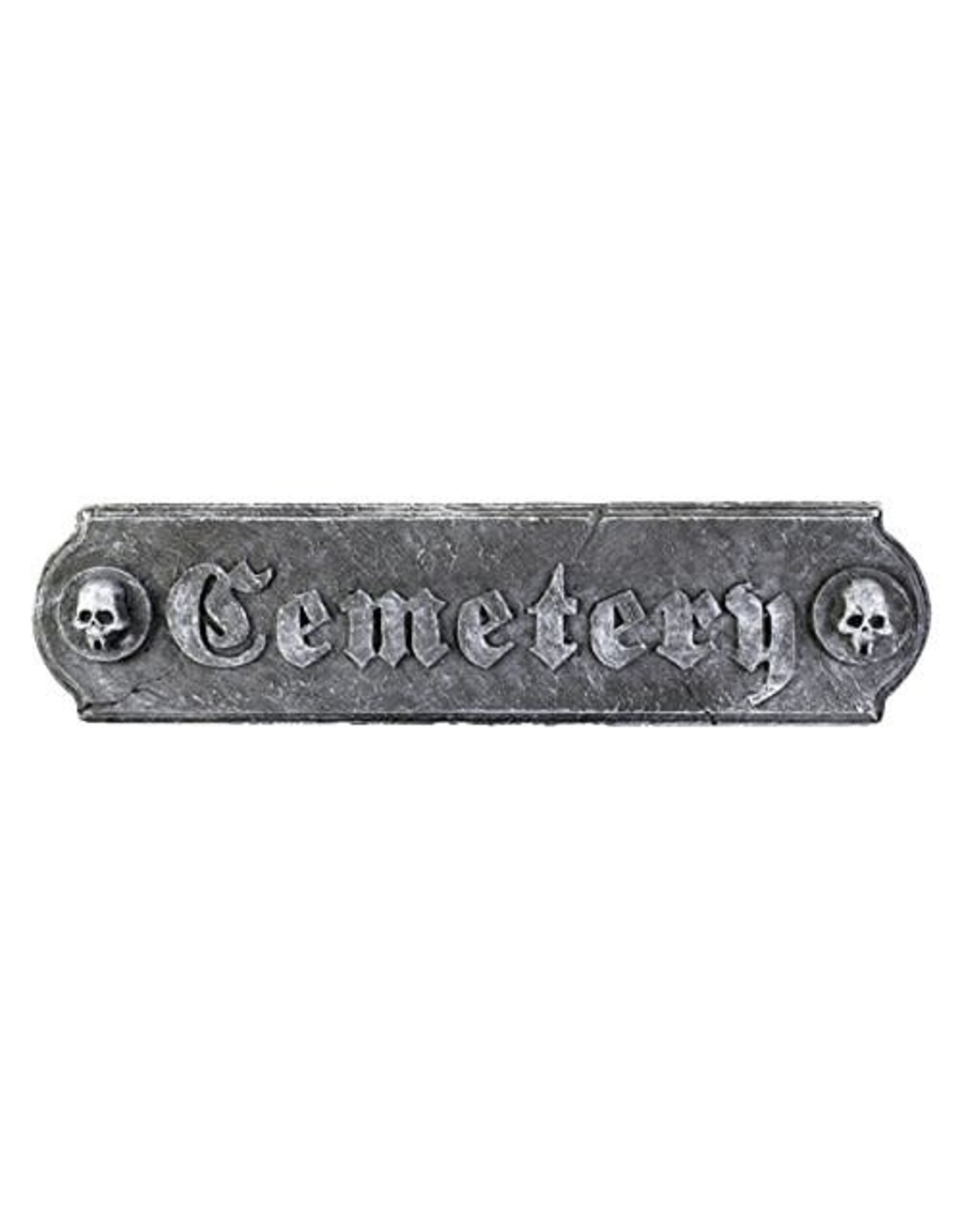 Morbid Enterprises Cemetery Sign