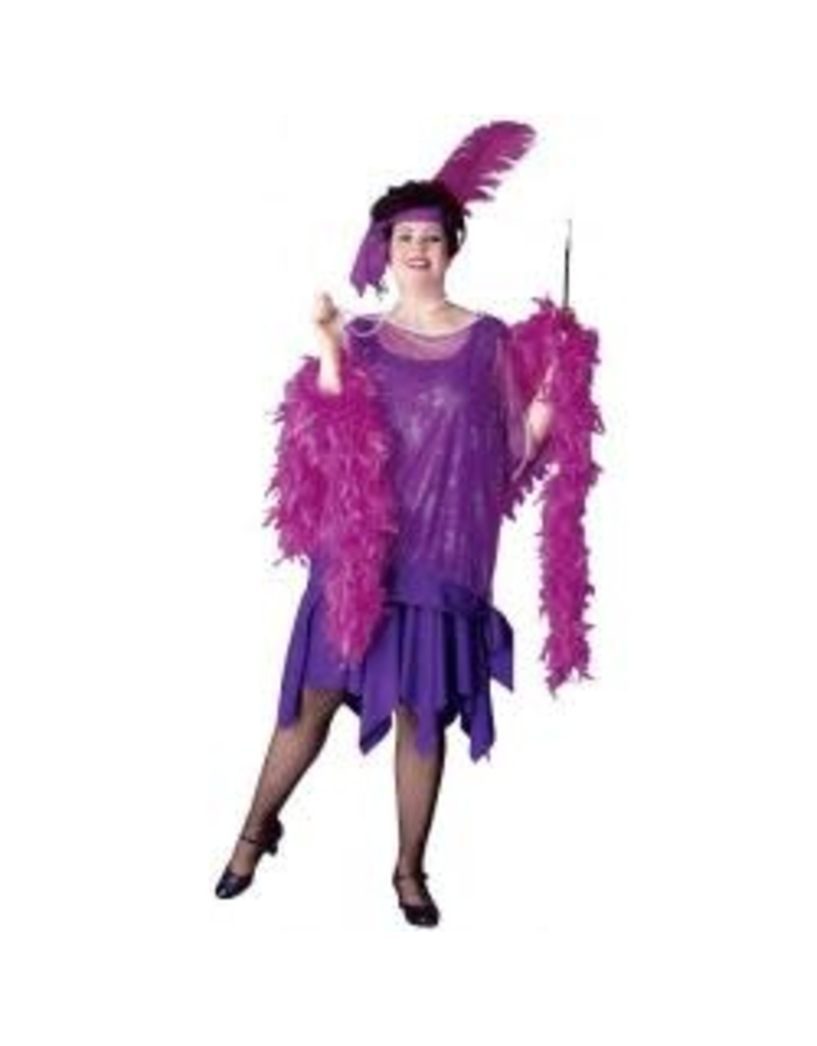 Rubie's Costumes Charlene The Charleston Queen, Purple, Osfm - One Size Fits Most