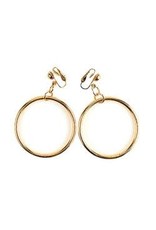 Rubie's Costumes Gypsy / Pirate Earrings, Gold