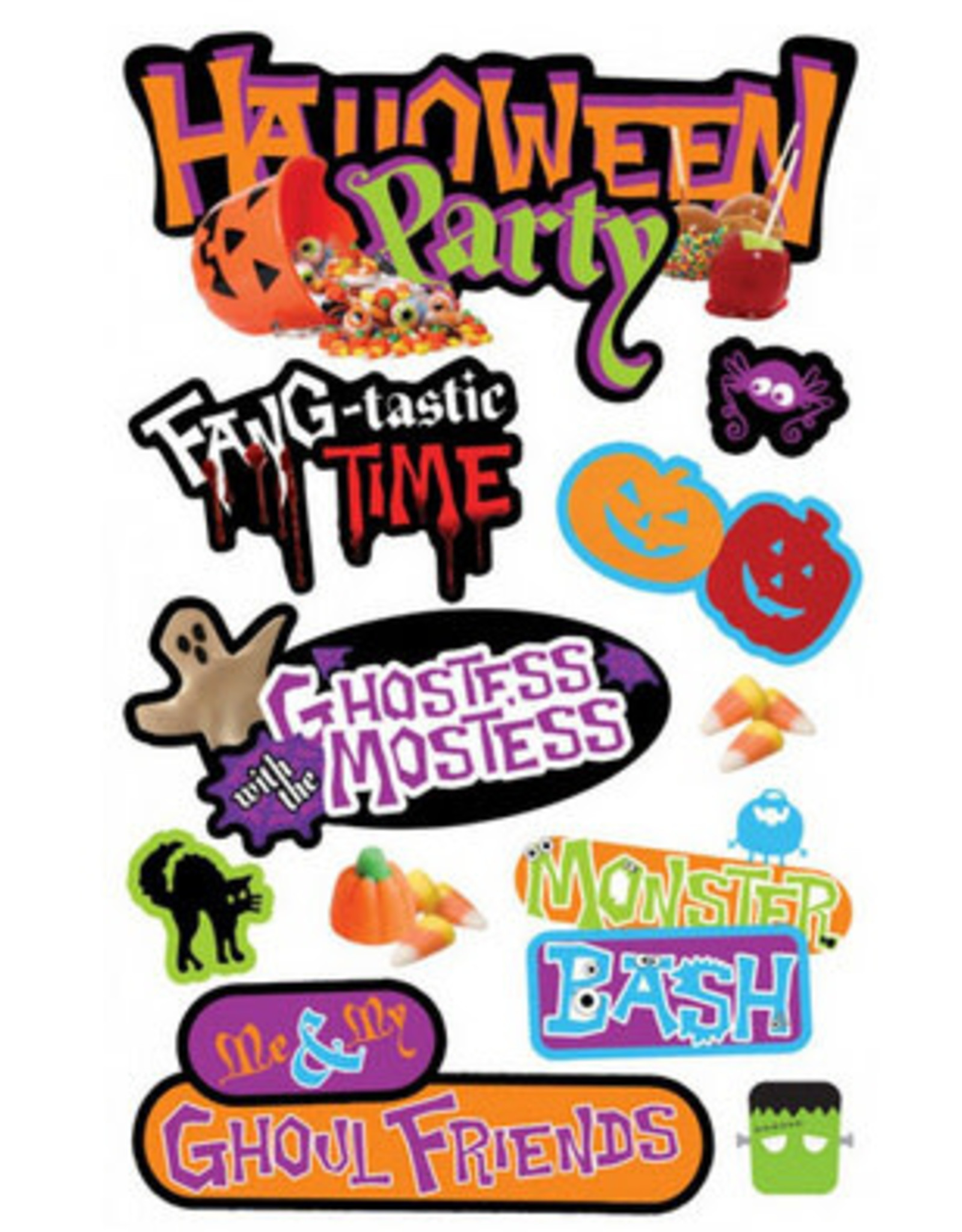 Paper Magic Group Halloween Party Stickers