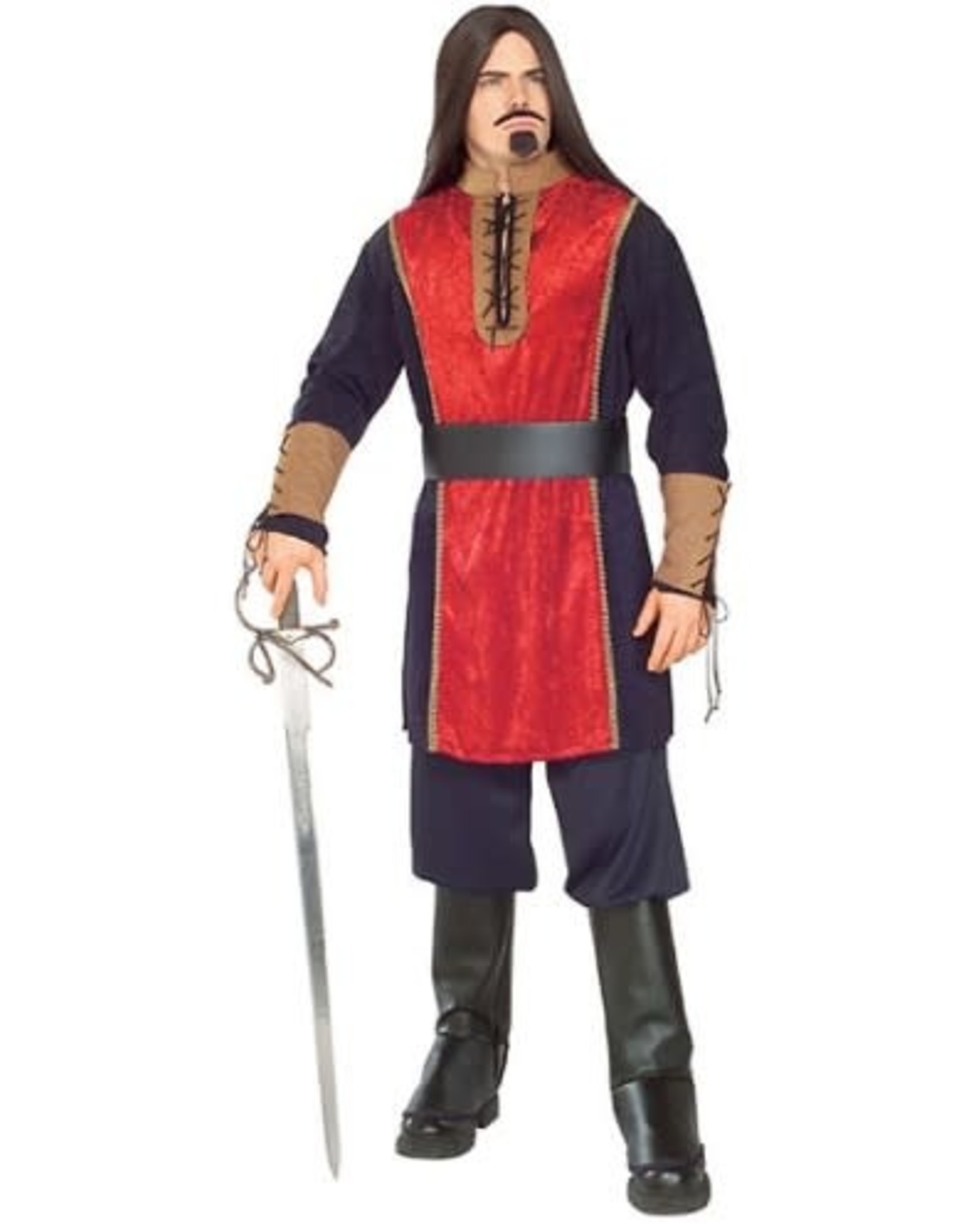 Rubie's Costumes Lancelot, Black/Red, Standard (M/L)