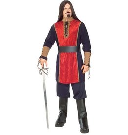 Rubie's Costumes Lancelot, Black/Red, Standard (M/L)