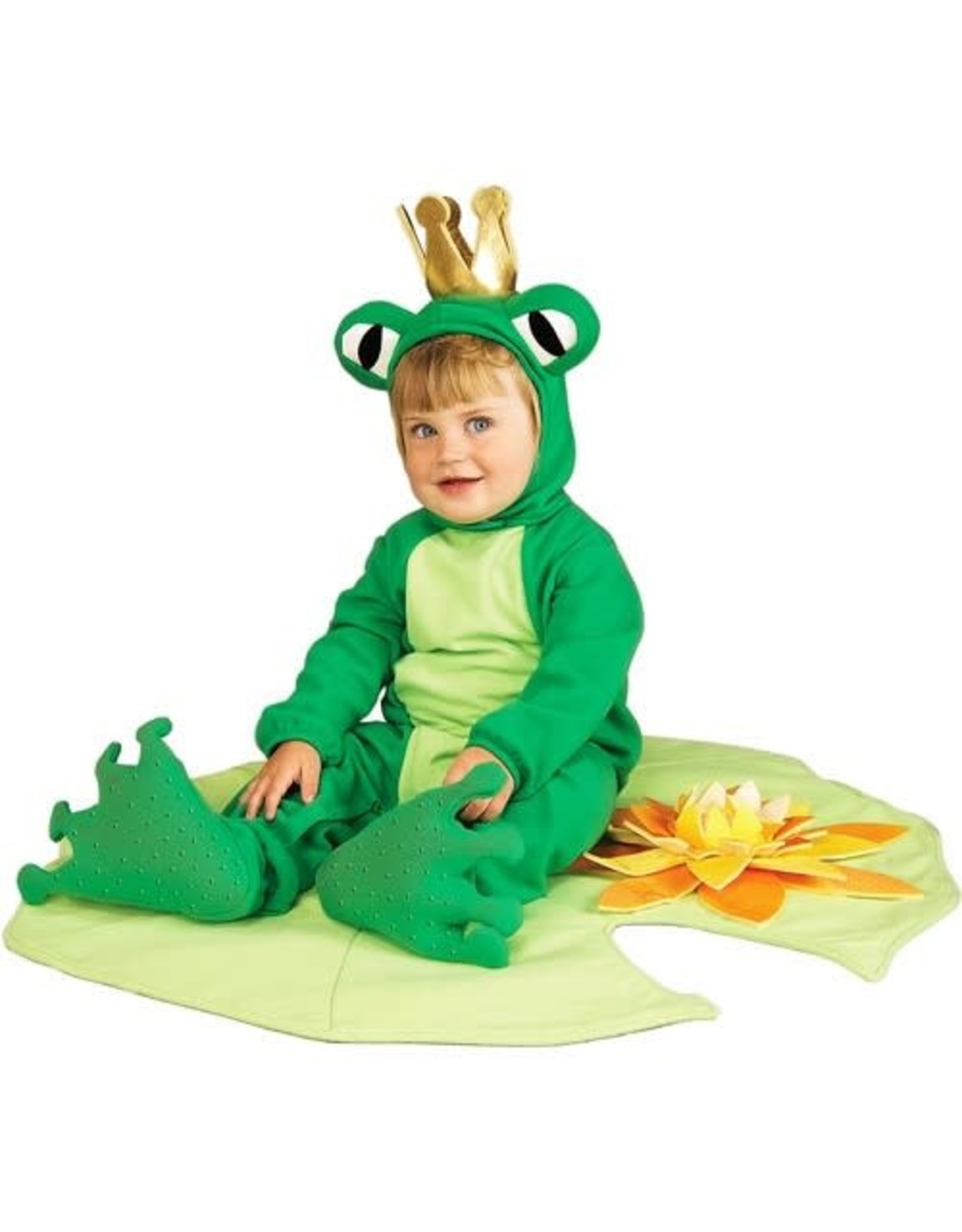 Rubie's Costumes Lil' Frog Prince, Green, 6-12 Months (Infant)