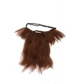 Jacobson Hat Co. Long Brown Beard, Brown, Adult