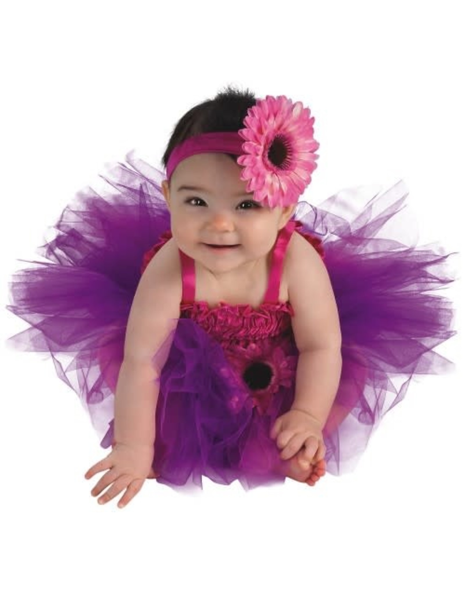Rubie's Costumes Pink Flower Tutu, Multi, 6-9 Months (Infant)
