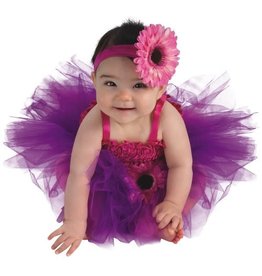 Rubie's Costumes Pink Flower Tutu, Multi, 6-9 Months (Infant)