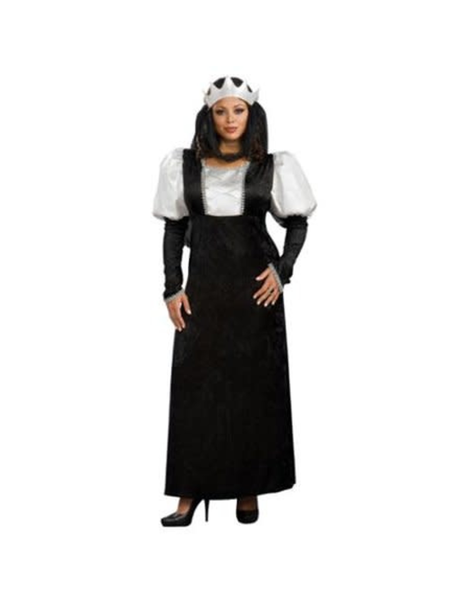 Rubie's Costumes Reniassance Lady, White/Black, Osfm - One Size Fits Most