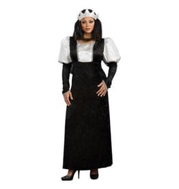 Rubie's Costumes Reniassance Lady, White/Black, Osfm - One Size Fits Most