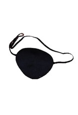 Rubie's Costumes Silk Eye Patch, Black
