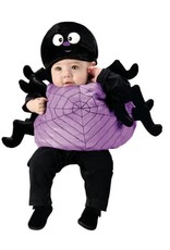 Fun World Silly Spider, Black/Purple, 12-24 Months (Toddler)