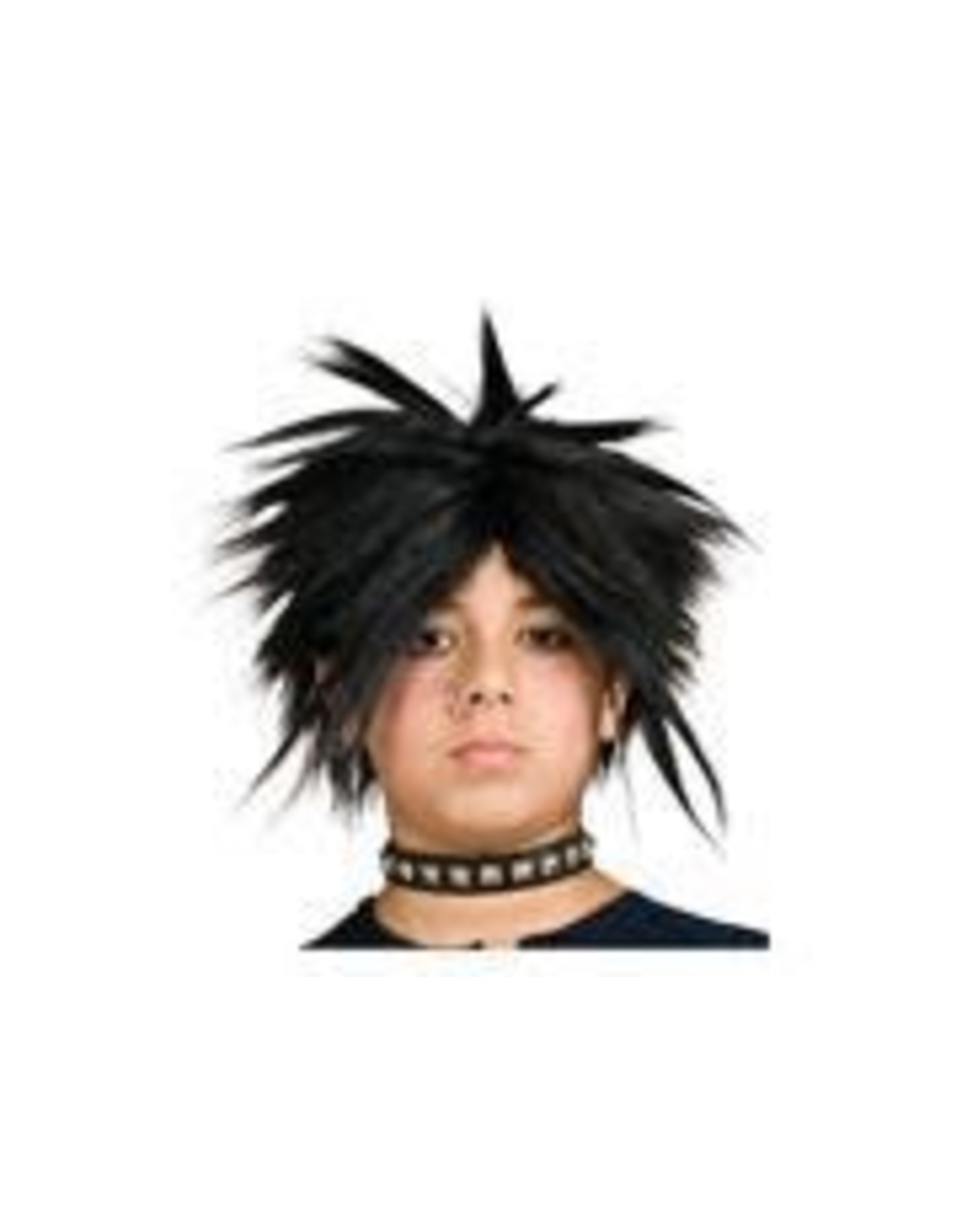 Rubie's Costumes Spiker Wig Rockstar, Black, Children