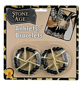 Rubie's Costumes Stone Age Style Bracelets Or Anklets, Multi