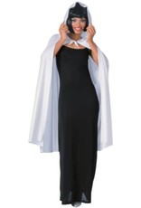 Rubie's Costumes White Hooded Cape, White, Osfm - One Size Fits Most