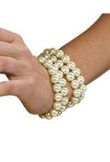 Rubie's Costumes White Pearl Bracelet, Pearl