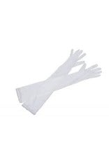 Jacobson Hat Co. Adult Elbow Length Stretch Gloves, White, Adult, 20633Whao