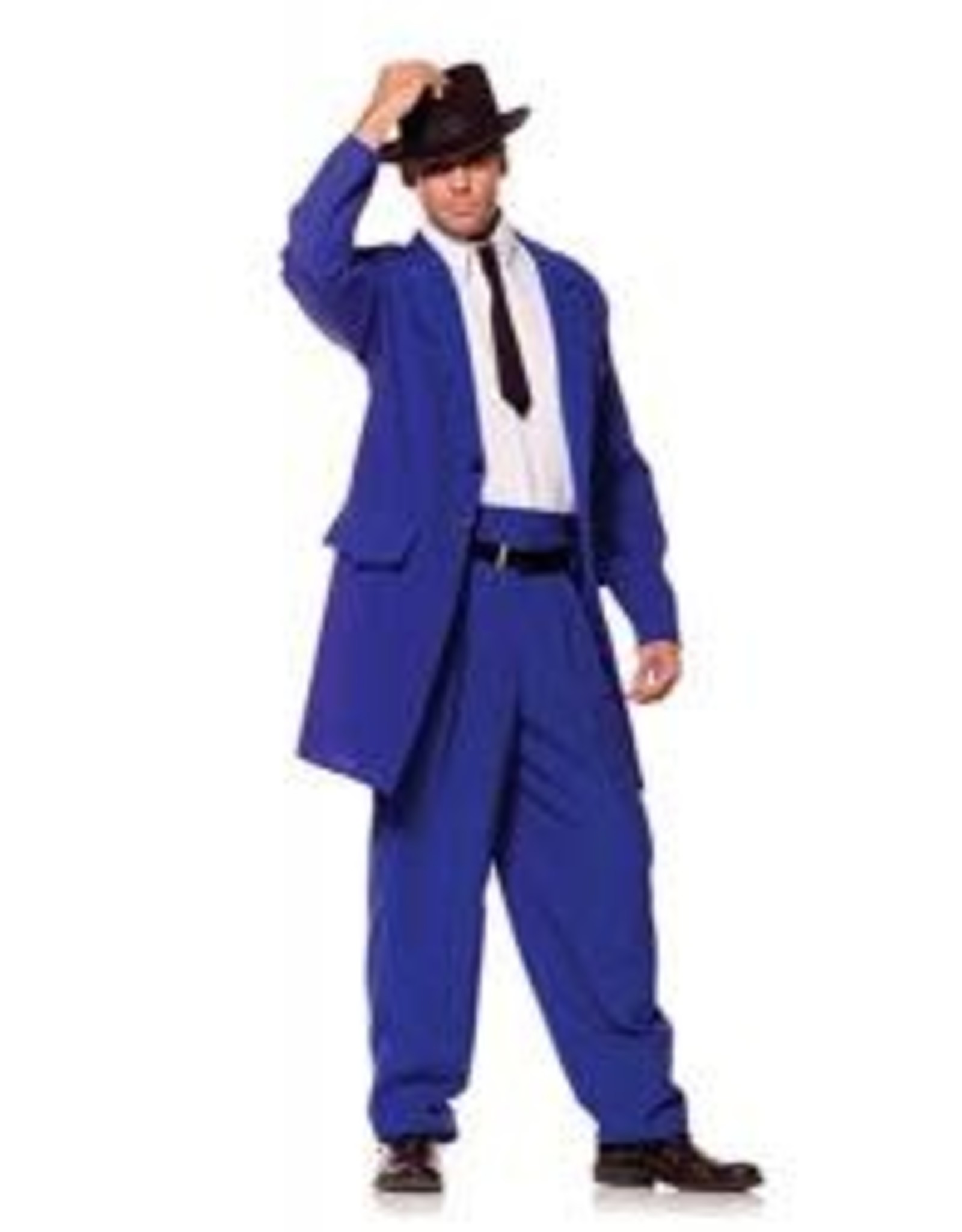 Underwraps Costumes Zoot Suit , Blue, Osfm - One Size Fits Most, 29073