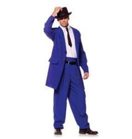 Underwraps Costumes Zoot Suit , Blue, Osfm - One Size Fits Most, 29073
