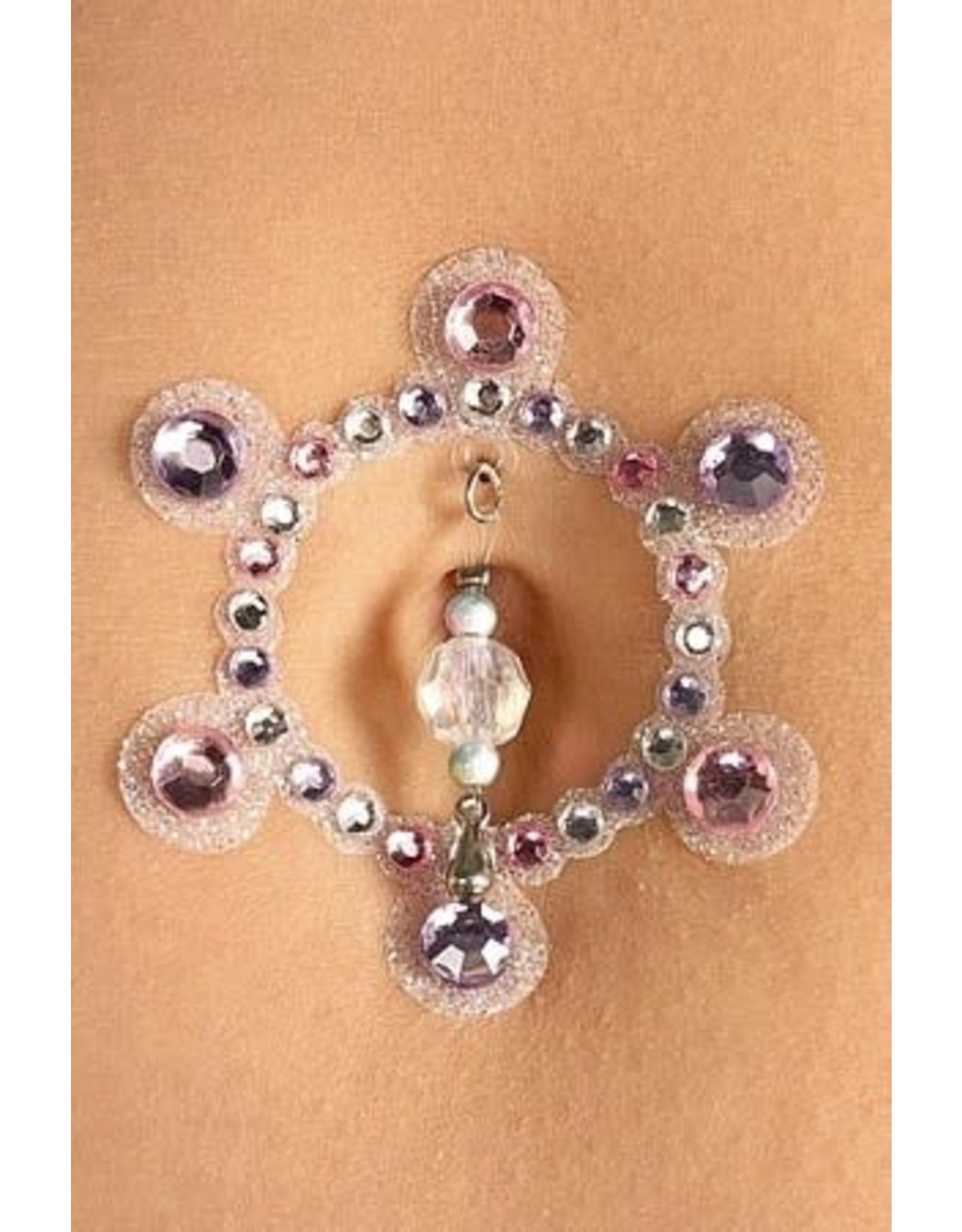 Rubie's Costumes Belly Jewels, Pink / Purple, 6551