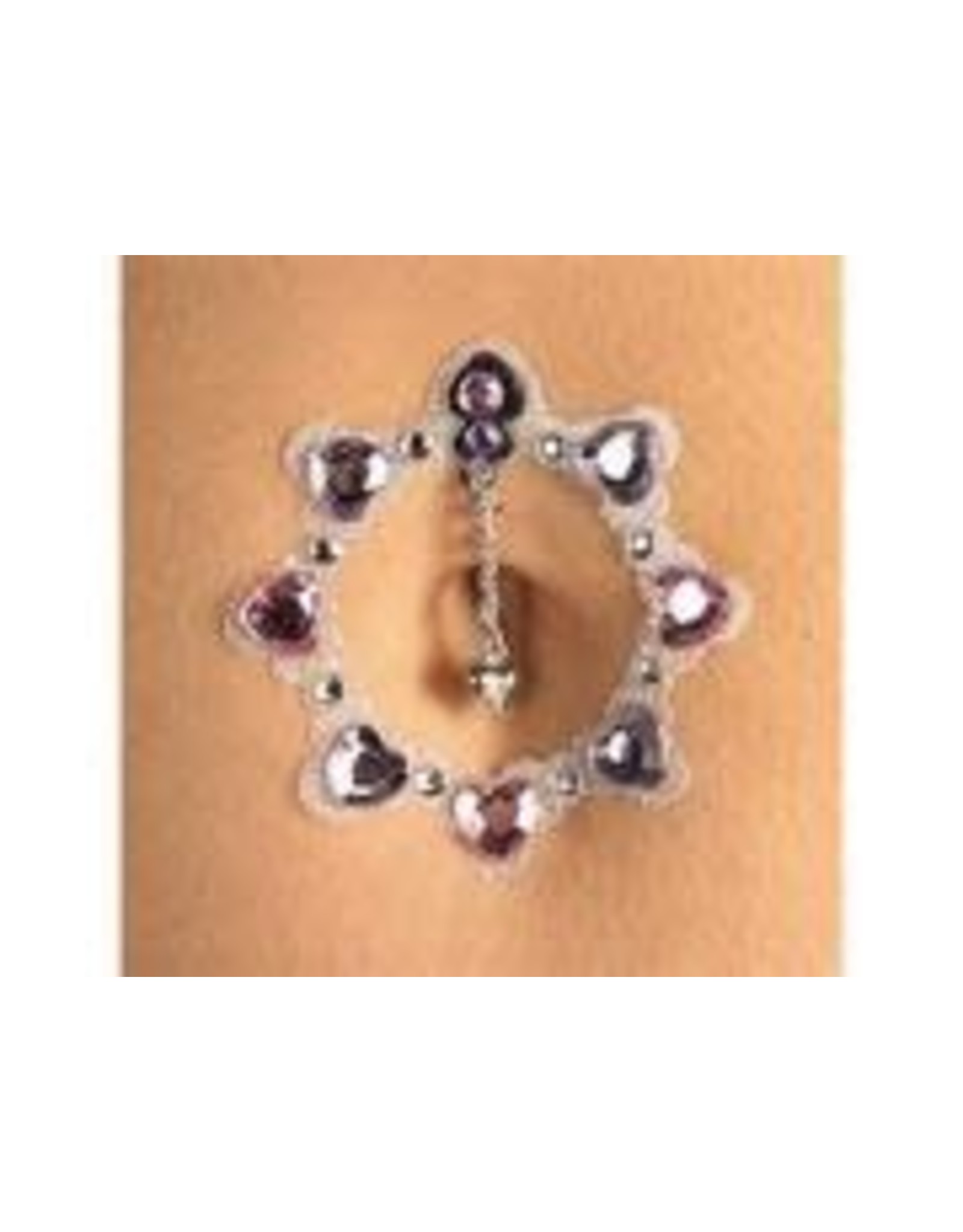 Rubie's Costumes Belly Jewels, Pink / Purple, 6554