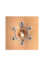 Rubie's Costumes Belly Jewels, Silver, 6550