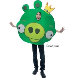 Paper Magic Group Angry Birds King Pig, Green, Osfm - (Child) One Size Fits Most, 6769766