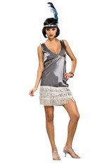 Rubie's Costumes Flapper, Gray, L - Large, 889185