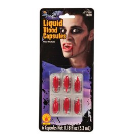 Rubie's Costumes Liquid Blood Capsules, Red, Order More, 18109